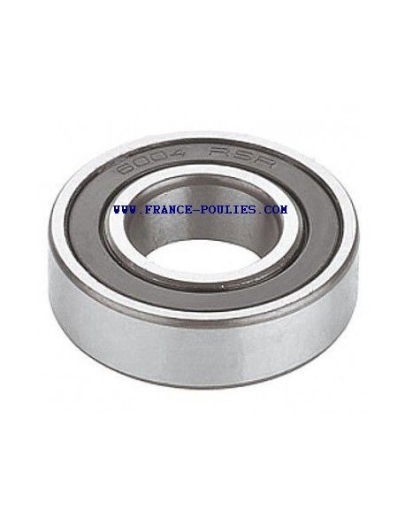 Roulement à billes étanche inox 6004-2RS