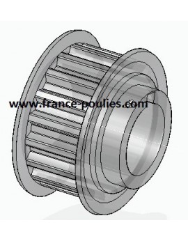 Poulie moteur Ø160mm adapté pour Espina BET181 Béton composés