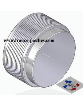 POULIE POLY-V ALU Øext 90 PJ 12 DENTS