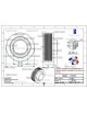 POULIE POLY-V ALU Øext 100 PJ 12 DENTS