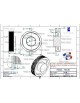 POULIE POLY-V ALU Øext 160 PJ 12 DENTS