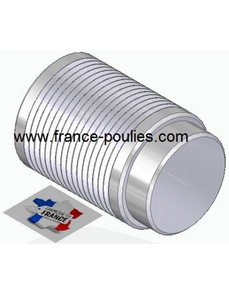 POULIE POLY-V ALU Øext40 PJ 16 DENTS