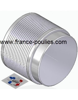 POULIE POLY-V ALU Øex71 PJ 16 DENTS