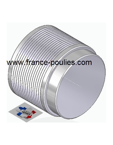 POULIE POLY-V ALU Øex71 PJ 16 DENTS