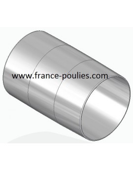 poulie plate alu 80x120