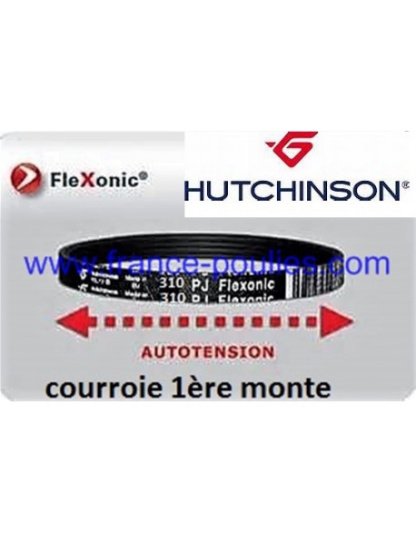 courroie poly v 310 PJ 4dents flexonic 