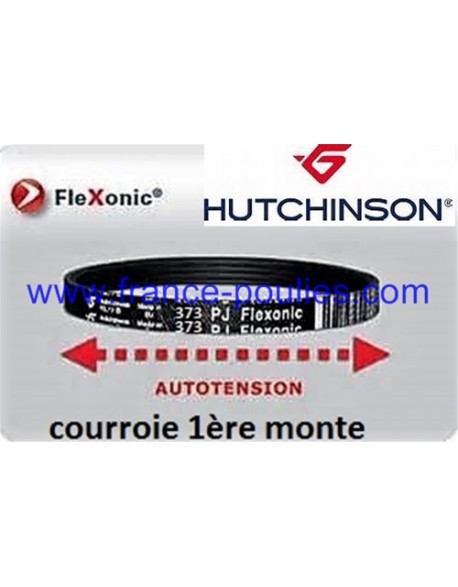 courroie poly v 373 pj 4 dents flexonic Hutchinson