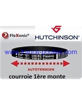 COURROIE POLY V 598 PJ 8 DENTS FLEXONIC